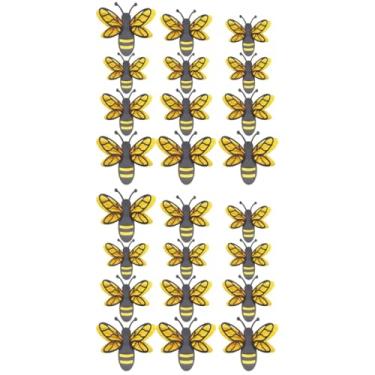Imagem de Alipis 24 Peças Simulação adesivos abelha adesivo parede cozinha adesivo parede cozinha decoração parede abelha adesivos parede abelha 3d animal aplique mural decorar