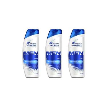Imagem de Shampoo Head & Shoulders 200Ml Men 3Em1-Kit C/3Un