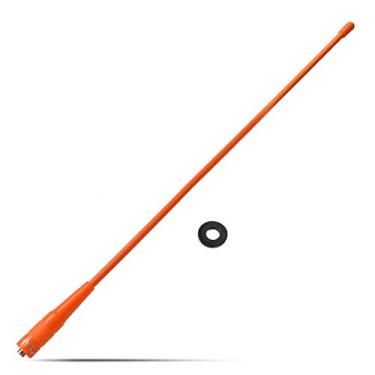 Imagem de HYS -771N 39.6 cm VHF/UHF banda dupla 144/430Mhz SMA-antena fêmea para Kenwood TK-360 TK-370 Baofeng/Pufeng UV-5R BF-F8+ SMA rádio amador macho