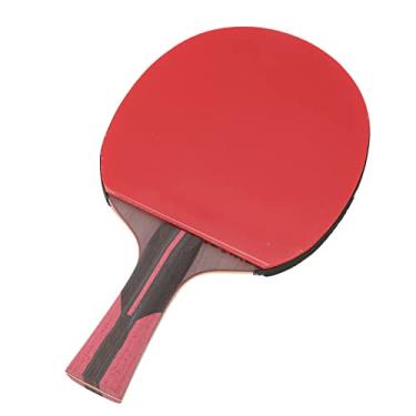 Imagem de Bastão de Tênis de Mesa Com Placa Base de Madeira de 7 Camadas, Raquete de Ping Pong Com Alça Longa e Aperto de Mão para Jogo Profissional