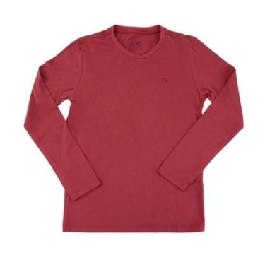 Imagem de Camiseta Masculina Infanto Juvenil Ogochi ML Essencial Slim-Masculino