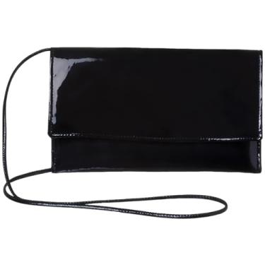 Imagem de Bolsa Feminina Infantil Passeio Estilosa de Ombro Social Verniz (Preta)