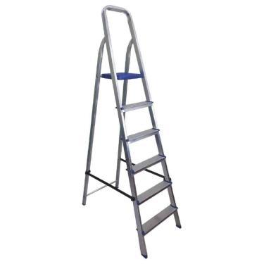 Imagem de Escada Alumínio Pratik 6 Degraus Uso Doméstico