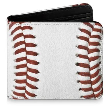 Imagem de Bebomne - Carteira Infantil Dobrável para Meninos, Carteira Esportiva de Couro Vegano com Bloqueio RFID, Zíper Legal, Engraçada, com Bolso para Moedas