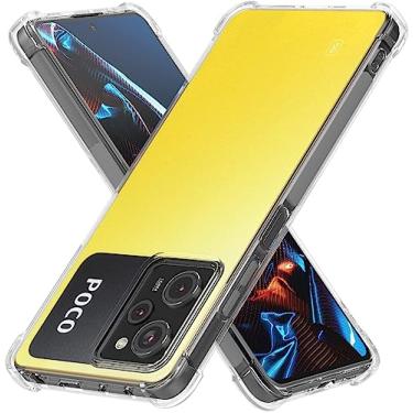Imagem de Capa Protetora Para Xiaomi Poco X5 Pro 5g Capinha Case Transparente Air Anti Impacto Prote��o De Silicone Flex�vel