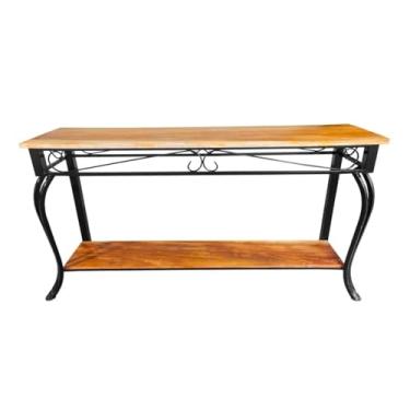 Imagem de Aparador Grande para Sala Ferro e Madeira Artesanal (60cm)