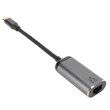 Imagem de Adaptador de Rede LAN 2.5G USB C para Gigabit Ethernet, LAN de Rede Plug and Play RJ45 Com Velocidade de 2500 Mbps para, Operacional, Linux, Suporte