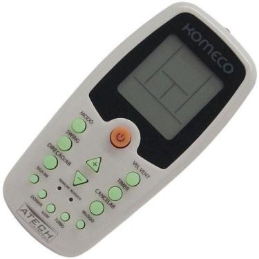 Imagem de Controle Remoto Compatível Ar Condicionado Komeco ZH/KZ-01 - Lelong