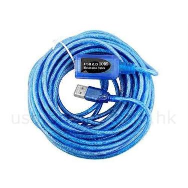 Imagem de Cabo Extensor Usb Macho x Fêmea Amplificado - 10 Metros - Xtrad