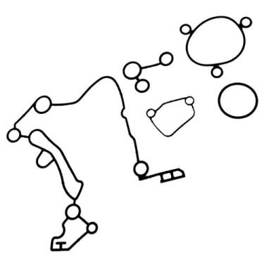 Imagem de Orings Aneis Da Tampa Distribuição Ford  Ranger 3.0 16v - Juntalima, J