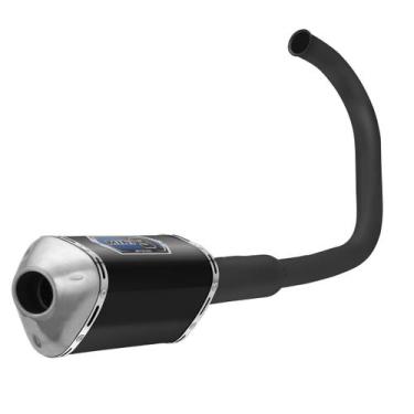 Imagem de Escapamento Pro Tork Mini 3 Curva Preta Cg 1976/89 / Today / Titan 199