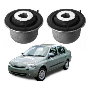 Imagem de Par Bucha Bandeja Dianteira Clio Sedan 1.0 1.6 2000 A 2002 - Sampel