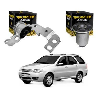 Imagem de Par Bucha Bandeja Direita Palio Weekend 1.3 2005 A 2007 - Axios