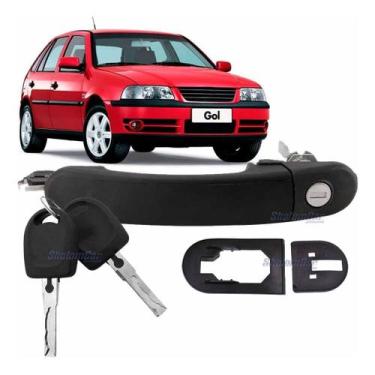 Imagem de Maçaneta Externa Gol Parati Saveiro G3 e G4 Esq / Dir 4 Portas - CILIP