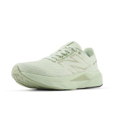 Imagem de New Balance Tênis de corrida feminino FuelCell Propel V5, Menta natural/olivina, 10 Wide