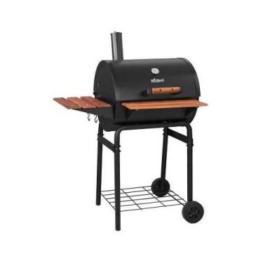 Imagem de Churrasqueira À Carvão Importada - Defumador E Rodas Mr Beef