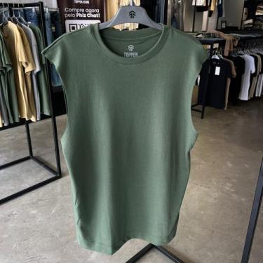 Imagem de Regata Oversized - Toppen Jeans, M, Verde