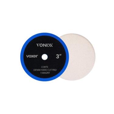 Imagem de Boina Branca Jeans Corte 3" Vonixx 1500 Grãos
