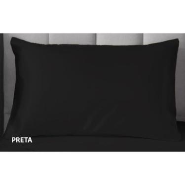 Imagem de 1 Fronha Bainha Seda Charmousse 70cmx50cm, Cuide de Seus Cabelos c/ Es