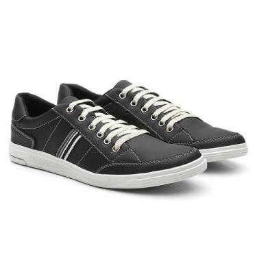 Imagem de sapatenis masculino urbano casual moderno com cadarço - kreeper, 42, P