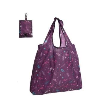Imagem de Shopbag Ecológica Rabisk Garden RK2351, Roxo