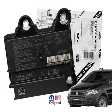 Imagem de Modulo Central Air Bag Fiat Strada 2013 a 2020 52091112 Original Letra
