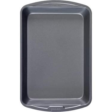 Imagem de GoodCook Assadeira de 33 cm x 23 cm, Revestimento Antiaderente Resistente a Arranhões, Segura para Uso com Utensílios de Metal