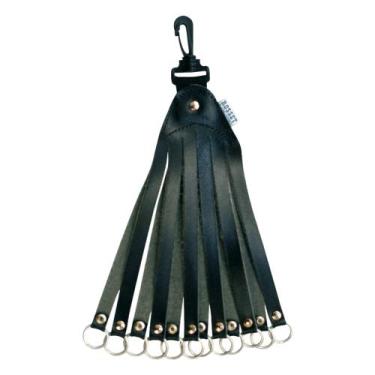 Imagem de Pindurico em couro com 12 argolas - Ref. 631.01 - Rosset