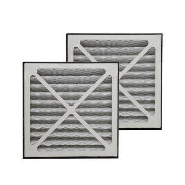 Imagem de PUREBURG Filtro de substituição compatível com Zephyr VGF Series 14x14x3 filtro de grade de ar para toda a casa, pacote com 2 Merv13 Air Clean Dust