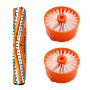 Imagem de OYSTERBOY Filtro HEPA e escova de rolo laváveis genéricos compatíveis com Black+Decker BSV2020G BSV2020P Powerseries Extreme Cordless Stick Aspirador de pó