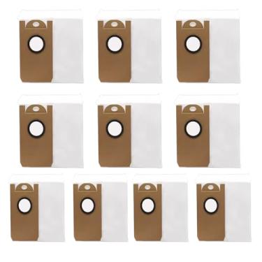 Imagem de Sacos de pó de substituição para iHome AutoVac Nova Self Empty iHRV6 / Laresar L6 Pro, Honiture Q6 Pro/Q6 SE Robot Vacuum Bag Acessórios (pacote com 10)