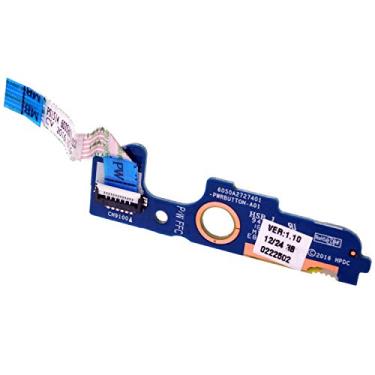 Imagem de Nova placa de botão liga/desliga com cabo de substituição para HP Elitebook 755-G3 850-G3 745-G3 840-G3 Zbook 15U G3 14U C3 6050A2727401 6035B0129102
