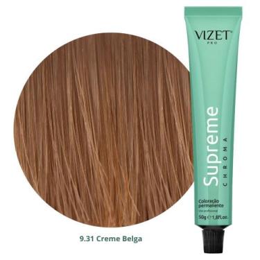 Imagem de Coloração Supreme Chroma 9.31 Creme Belga 50gr Vizet