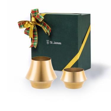 Imagem de Vaso Femme Gold24K Médio e Vaso Femme Gold24K Pequeno - St James