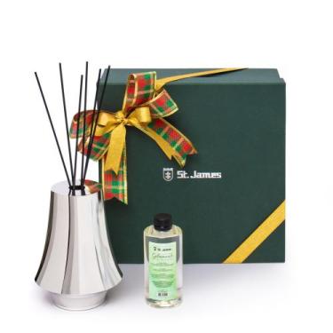 Imagem de Porta Difusor Femme Prata e Refil Difusor Aroma Glamour - St James