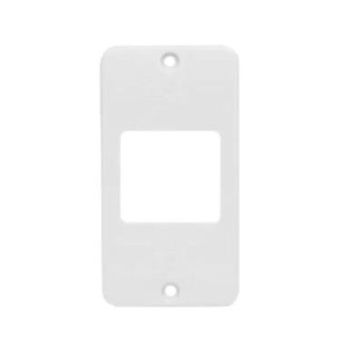 Imagem de Tampa Condulete 2 Teclas PVC 1/2 e 3/4" Branco MASSTER - Masster Plast