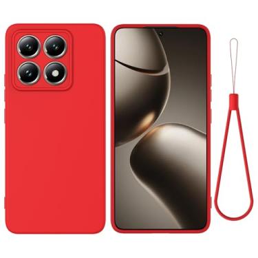 Imagem de Tuxiwei Capa protetora resistente a impactos para Xiaomi 14T Pro 5G, XiaoMi 14 T Pro 2024 Capa | Gel de silicone líquido antimanchas e anti-impressões digitais com forro de microfibra | Amortecedor