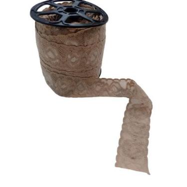 Imagem de Renda Elástica Safira 34 Largura 32mm Rolo Com 25mt Zanotti F05, Canel