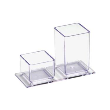 Imagem de Porta lápis e clips Cristal Acrinil