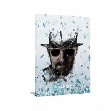 Imagem de Quadro decorativo Breaking Bad Artístico - Tela em Tecido - Wall Frame