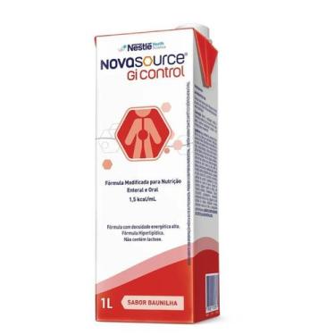 Imagem de Novasource Gi Control 1 Litro Enteral Oral Hiperlipídica - Nestlé