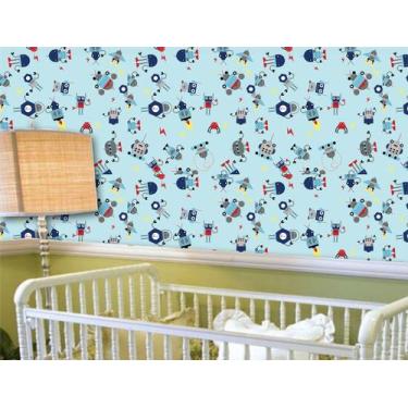 Imagem de Papel de parede adesivo  astronauta ( med. 90x300 cm) - ATITUDE SIGNS