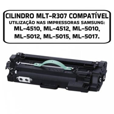 Imagem de Cartucho Cilindro Samsung Mlt-r307 Mltr307 Ml-4510nd Ml-5015 Compatíve