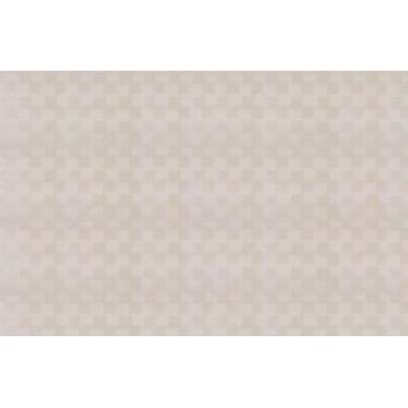 Imagem de Papel de Parede Texturizado Geométrico Quadriculado (0,53m x 10m) - De