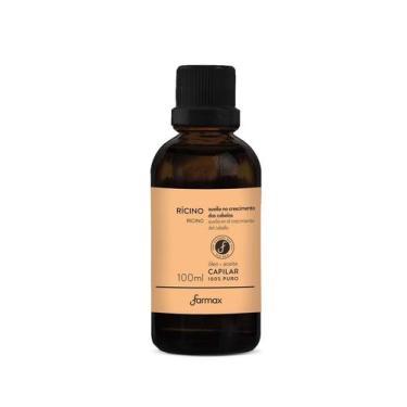 Imagem de Óleo De Rícino Puro Capilar 100ml - Farmax