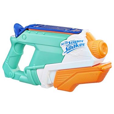 Imagem de Super Soaker Lança Água Soa Splash Mouth Verde Água/Laranja/Branco