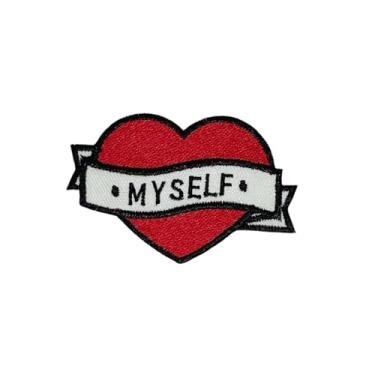 Imagem de Adesivos NH Love Myself Iron On - apliques bordados para decoração