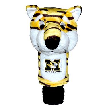Imagem de Capa de cabeça para clube de golfe Team Golf NCAA, serve na maioria dos motoristas grandes, meia extra longa para proteção de eixo, produto oficialmente licenciado, Missouri Tigers