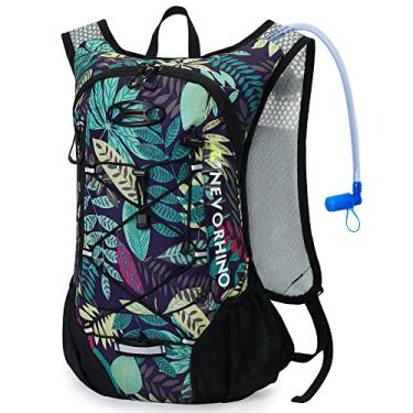Imagem de N NEVO RHINO Mochila de Hidratação Leve, Mochila de Corrida com Bexiga de Água de 2L, Mochila de Água Hidro para Ciclismo, Caminhadas Rave para Homens e Mulheres