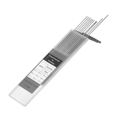 Imagem de HARFINGTON 10 eletrodos de tungstênio para soldagem TIG 1/40.6 cm x 17.8 cm 1,8-2,2% de cério para soldagem de aço inoxidável, liga de alumínio e magnésio, fabricação de automóveis aeroespaciais,
